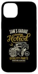 Coque pour iPhone 14 Plus Sam's Hotrod Garage Voiture Classique Sam