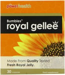 Power Health Bumbles Royal Gellee 500mg using Rapeseed Oil 30 capsules-5 Pack