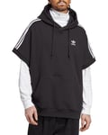 adidas Originals Adicolor Classics Short Sleeve Hoodie - Black