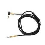 C&acirc;Ble Audio Universel Pour &eacute;Couteurs Akg Y40 Y50 Y45, 2.5mm &agrave; 3.5mm, Noir, Avec Micro