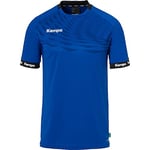 Kempa Wave 26 Shirt Tee Shirt t-Shirt de Sport à Manches Courtes Vetement Fonctionnel Handball Gym Jogging Running Maillot Homme , Bleu Roi/Bleu Marine, L