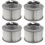 INF Poolfilter för MSPA uppblåsbara pooler FD2089 4-pack