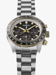 Seiko SSC941P1 Men's Prospex Circuit Race Solar Speedtimer Chronograph Bracelet Strap Watch, Black