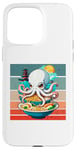 iPhone 15 Pro Max Octopus Ramen Japanese food pagoda playful cute Sea bowl Case