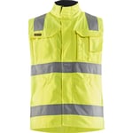 High vis väst gul/marinblå M