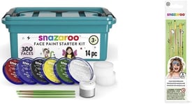 SNAZAROO PROFESSIONAL FACE PAINT/PAINTING MINI KIT 300+ FACES