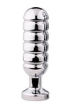 Metal Butt Plug Zone Anal Beads Heavy - Silver