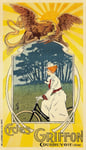 VéLO CYCLES GRIFFON Rwsv - POSTER HQ 40x60cm d'une AFFICHE VINTAGE