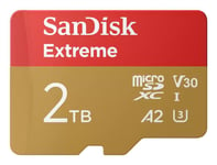 SANDISK Extreme microSDXC 2TB+SD Adapt 240MB/s