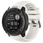 Garmin Instinct 2X Silikon Klokkereim - Hvit