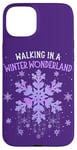 iPhone 15 Plus Walking In A Winter Wonderland Tie Dye Snowflake Christmas Case