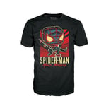 Funko Boxed Tee: Gamerverse - Miles Morales - Medium - Spider-man - T-Shirt - Clothes - Gift Idea - Short Sleeve Top for Adults Unisex Men and Women - Official Merchandise - Games Fans