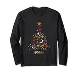 Harry Potter Icon Christmas Tree Long Sleeve T-Shirt