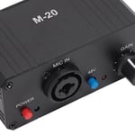 Microphone Preamp High Gain 48V Phantom Power Xlr Output Mic Preamplifier For