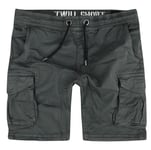 Alpha Industries Cotton Twill Jogger Shorts Shorts grey