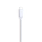 Gear Laddkabel Lightning till USB-A 0.3m MFI Vit