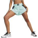 Puma Fit Fashion Woven Flow Shorts, blå, dam