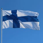 Finlands Flagga 14M 225X368Cm