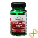 SWANSON Red Yeast Rice for Cardiovascular Health 600mg 60 Capsules Supplement