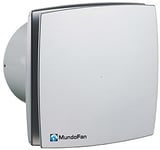 Mundofan Extracteur de salle de bain pour connecter avec tuyau de 100 mm