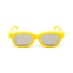 5 x Passive 3D Yellow Kids Childrens Glasses for Passive TVs Cinema Projectors