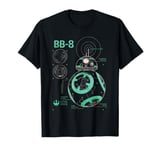 Star Wars BB-8 Astro Droid Blueprint T-Shirt