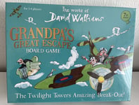 Grandpas Great Escape The World of David Walliams Board Game BRAND NEW