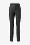 Vila - Byxor viCommit Coated HW Straight Pant - Svart