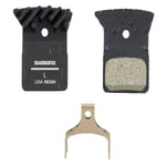 Shimano L05A-RF Resin Disc Brake Pads Cooling Fin Spring Replaces fit Ultegra