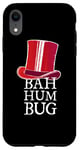 Coque pour iPhone XR "Bah Humbug" est Humour de Scrooge Un Blague Anti Noël Drôle