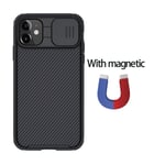 iPhone 11 12 Pro Max Case CamShield Pro Magnetic Case Slide Camera Protection TPU PC -suojus iPhone 11 12 Pro Mini -puhelimelle - iPhone11 Pro Maxille