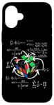 Coque pour iPhone 16 Plus Magic-Cube mathématique formule Dessin à la craie Cult Retro