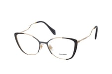 Miu Miu MU 51QV VYD1O1, including lenses, BUTTERFLY Glasses, FEMALE