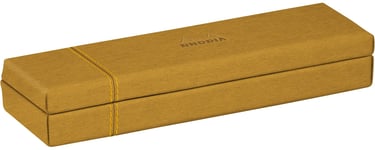 Rhodia rama Pencil Box nahkaa - Kulta