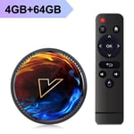 4gb64gb VONTAR-Décodeur TV H1 Android 12 Allwinner H618 Façades Core Cortex A53 Prise en charge de la vidéo 8K BT Wi,MEDIA STREAMER