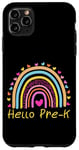 iPhone 11 Pro Max First Day Of Team Pre-K Squad Crew Teacher Rainbow Case