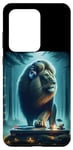 Coque pour Galaxy S20 Ultra Lion DJ : musique électronique de House Animal Lovers Jungle Funny