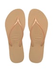 Havaianas HAVAIANAS Tube Flip Flops Golden 37/38 Gold female