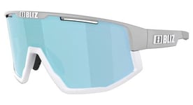 Lunettes bliz fusion mat gris clair   bleu