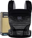 Bebamour Baby Carrier 4-Position Front and Back Baby Carrier with 2 Shoulder