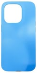 Coque pour iPhone 15 Pro Bleu Minimalisme Élégant Art