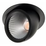 SG Armaturen Exclusive Midi Downlight Sort, 4000K, 26W, DALI - 3204564