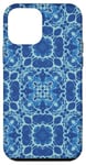 Coque pour iPhone 12 mini Bleu abstrait