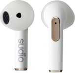 N2 Blanc De Neige ¿ Écouteurs Ouverts Sans Fil Bluetooth, Multipoint, Microphone Intégré Pour Les Appels, Autonomie De 30 Heures Avec Étui De Charge, Étanche Ipx4, Usb-C, Chargement Sans