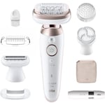 Braun Silk-épil 9 9360 Flex epilator med et fuldt fleksibelt hoved til benene, kroppen og armhulerne 1 stk.