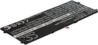 Kompatibelt med Sony SGP312JP/B, 3.7V, 6000 mAh