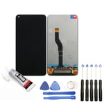 VITRE TACTILE + ECRAN LCD POUR HONOR VIEW 20 6.4" NOIR + OUTILS +COLLE