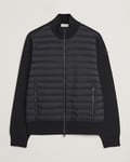 Moncler Hybrid Zip Cardigan Black