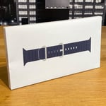 🟢 Apple Smart Watch Strap 49mm Navy Ocean Band Natural Titanium 100% Original