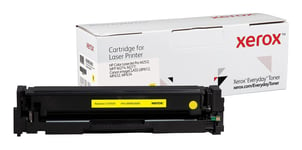 Everyday by Xerox Yellow Toner compatible with HP 201A (CF402A), Standard Capaci